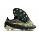 Nike Phantom GX Gripknit Elite FG Nero Volt Bianco Blu Glow