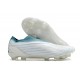 Scarpe da Calcio adidas Copa Pure+ FG Bianco Grigio 2 Blu Preloved