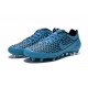 Nike Magista Opus FG Scarpa Calcio da Uomo Blu Nero