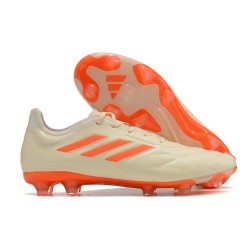 Scarpa adidas Copa Pure.1 FG Bianco Off Arancione Solare Team