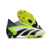 Scarpe da Calcio adidas Predator Accuracy+ FG Bianco Nero Core Limone Lucido