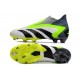 Scarpe da Calcio adidas Predator Accuracy+ FG Bianco Nero Core Limone Lucido