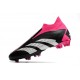 Scarpe da Calcio adidas Predator Accuracy+ FG Nero Core Bianco Rosa Shock Team