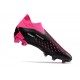 Scarpe da Calcio adidas Predator Accuracy+ FG Nero Core Bianco Rosa Shock Team