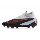 Nike Phantom GX Elite DF FG Nero Grigio Rosso