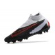 Nike Phantom GX Elite DF FG Nero Grigio Rosso