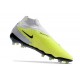 Nike Gripknit Phantom GX Elite DF FG Verde Grigio