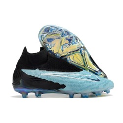 Nike Gripknit Phantom GX Elite DF FG Blu Nero