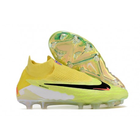 Nike Gripknit Phantom GX Elite DF FG Giallo Verde Nero