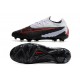 Nike Phantom GX Gripknit Elite FG Nero Grigio Rosso