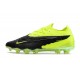 Nike Phantom GX Gripknit Elite FG Nero Volt