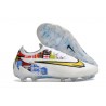 Scarpe da Calcio Nike Phantom GX Elite FG Bianco Oro