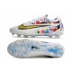 Scarpe da Calcio Nike Phantom GX Elite FG Bianco Oro