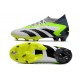 adidas Predator Accuracy.1 FG Nuovo Bianco Nero Core Limone Lucido