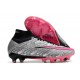 Nike Air Zoom Mercurial Superfly IX Elite FG Argento Rosa Nero