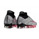 Nike Air Zoom Mercurial Superfly IX Elite FG Argento Rosa Nero