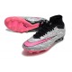 Nike Air Zoom Mercurial Superfly IX Elite FG Argento Rosa Nero