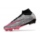 Nike Air Zoom Mercurial Superfly IX Elite FG Argento Rosa Nero