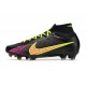 Nike Air Zoom Mercurial Superfly IX Elite FG Nero Rosa Giallo