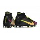 Nike Air Zoom Mercurial Superfly IX Elite FG Nero Rosa Giallo