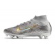 Nike Air Zoom Mercurial Superfly IX Elite FG Argento Oro