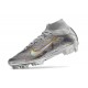 Nike Air Zoom Mercurial Superfly IX Elite FG Argento Oro