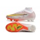 Nike Air Zoom Mercurial Superfly IX Elite FG Bianco Rosso Oro