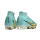 Scarpe Nike Zoom Mercurial Superfly 9 Elite FG Blu Giallo