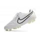 Scarpa Nike Tiempo Legend 9 Elite FG Bianco