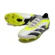 Scarpe adidas Predator Accuracy.1 Low FG Bianco Nero Core Limone Lucido