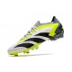 Scarpe adidas Predator Accuracy.1 Low FG Bianco Nero Core Limone Lucido