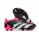 adidas Predator Accuracy.1 Low FG Nero Core Bianco Rosa Shock Team