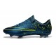 Nike Mercurial Vapor 10 FG Scarpe da Calcio Blu Nero Volt
