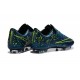 Nike Mercurial Vapor 10 FG Scarpe da Calcio Blu Nero Volt