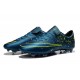 Nike Mercurial Vapor 10 FG Scarpe da Calcio Blu Nero Volt