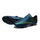 Nike Mercurial Vapor 10 FG Scarpe da Calcio Blu Nero Volt