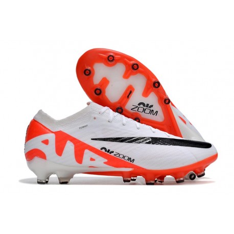 Nike Zoom Mercurial Vapor XV Elite AG-Pro Bianco Cremisi Vivace Nero