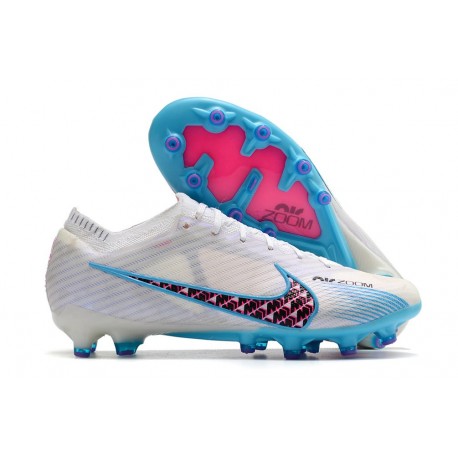 Nike Zoom Mercurial Vapor XV Elite AG-Pro Bianco Blu Baltico Rosa Blast Indigo Haze