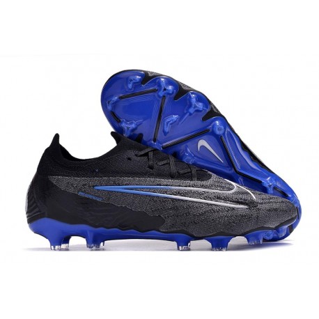 Scarpe da Calcio Nike Phantom GX Elite FG Nero Cromo Hyper Royal