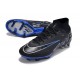 Nike Zoom Mercurial Superfly 9 Elite AG Nero Cromo Hyper Royal