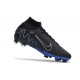 Nike Zoom Mercurial Superfly 9 Elite AG Nero Cromo Hyper Royal