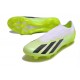 Adidas X Crazyfast.1 Senza Lacci FG Bianco Nero Core Limone Lucido