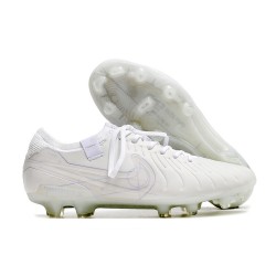 Scarpe Calcio Nike Tiempo Legend 10 Elite FG Bianco