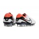 Scarpe Calcio Nike Tiempo Legend 10 Elite FG Bianco Nero Cremisi Vivace