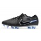 Scarpe Calcio Nike Tiempo Legend 10 Elite FG Nero Cromo Hyper Royal