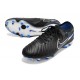 Scarpe Calcio Nike Tiempo Legend 10 Elite FG Nero Cromo Hyper Royal