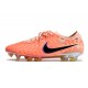 Scarpe Calcio Nike Tiempo Legend 10 Elite FG Ghiaccio Guava Nero Arancione Total