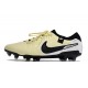 Scarpe Calcio Nike Tiempo Legend 10 Elite FG Beige Nero