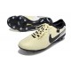 Scarpe Calcio Nike Tiempo Legend 10 Elite FG Beige Nero