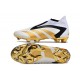 Scarpe da Calcio adidas Predator Accuracy+ FG Bianco Oro Nero